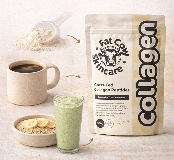 Collaged Cow How to use collagen powder – Fat Cow Tallow Skincare