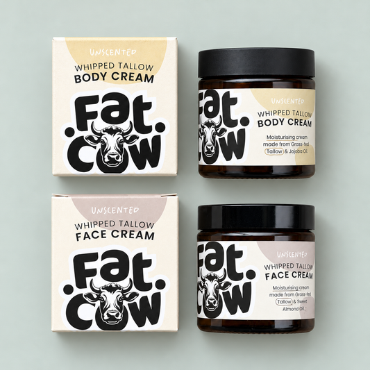 Body & Face Grass-Fed Tallow Cream Bundle