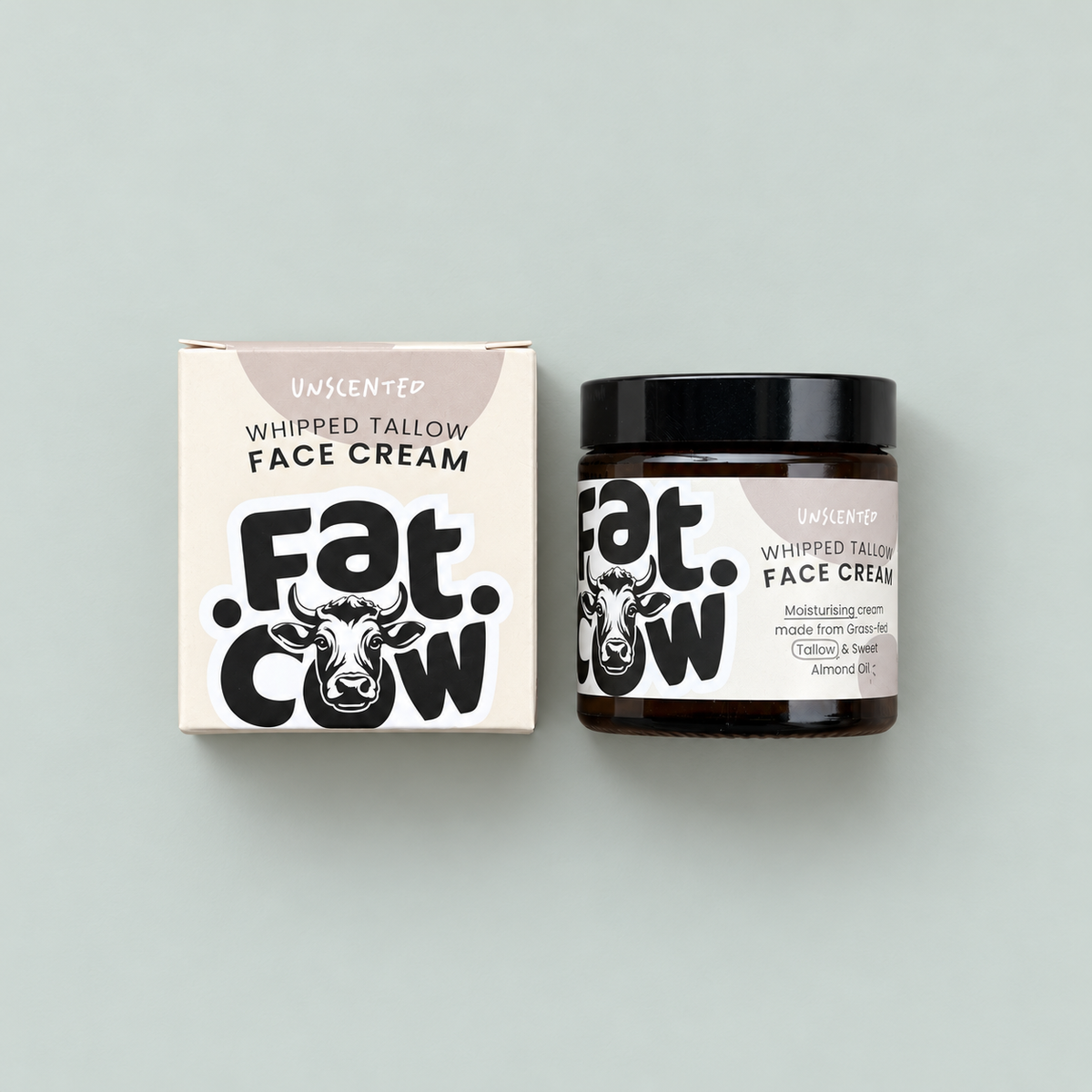 Whipped Grass-Fed Tallow Face Cream | With Sweet Almond Oil
