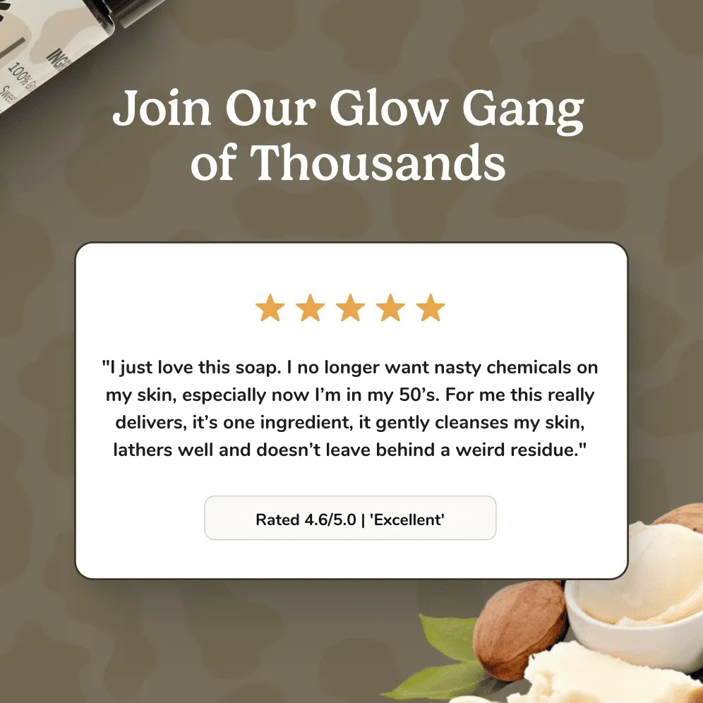 Grass-Fed Tallow Soap | Moisturising Cleansing Bar