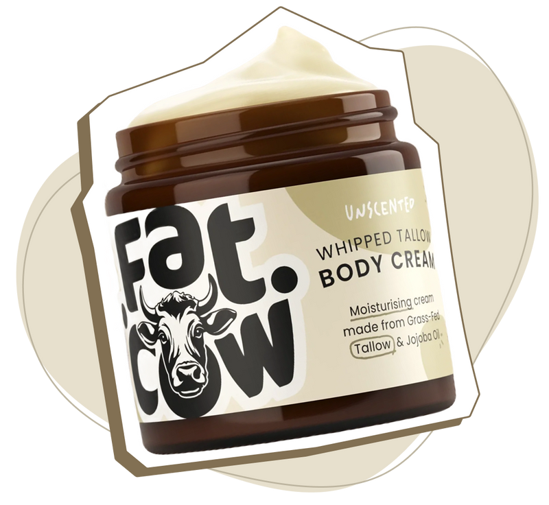 Unscented Whipped Tallow Body Cream