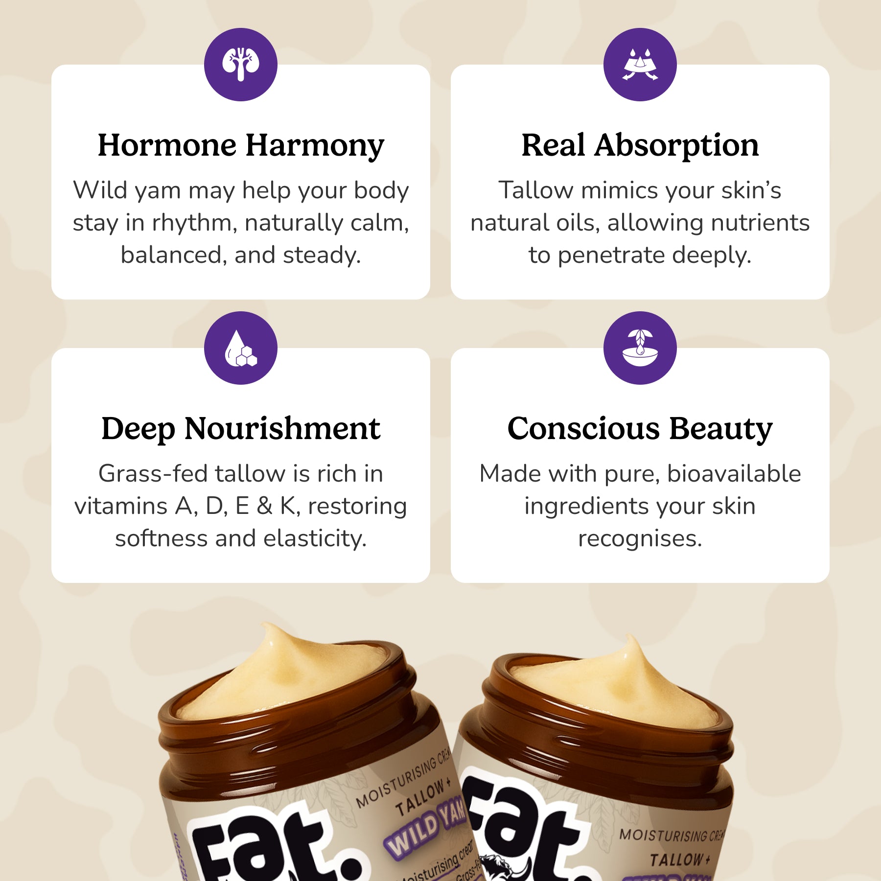 Tallow & Wild Yam Cream